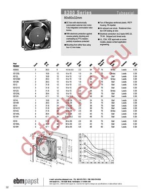 8312HL datasheet  