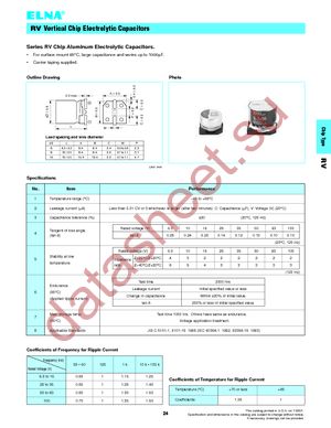 RV-35V101MG10-R datasheet  
