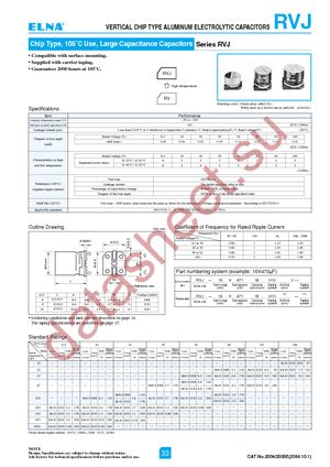 RVJ-50V101MH10-R datasheet  