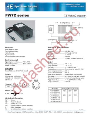 FW7212-D5F datasheet  