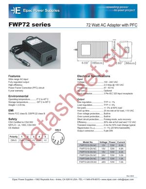 FWP72-48-D5 datasheet  