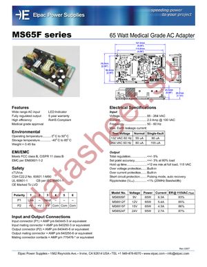 MS6509F datasheet  