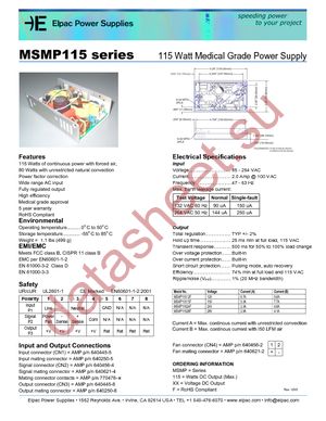 MSMP11512F datasheet  