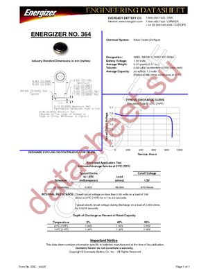 364BP datasheet  