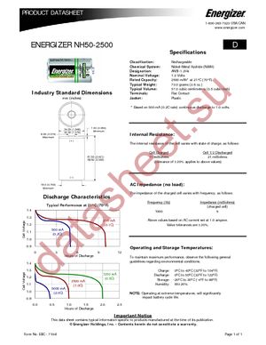 NH50BP2 datasheet  