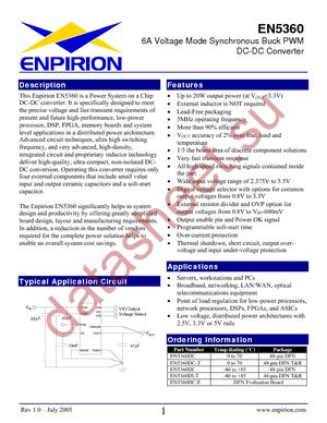 EN5360DC-T datasheet  