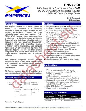 EN5365QI-E datasheet  