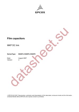 B32676E6126K datasheet  