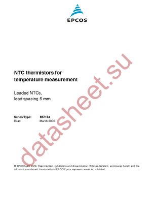 B57164K470J datasheet  