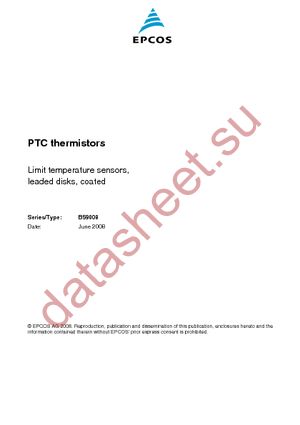 B59008C150A40 datasheet  