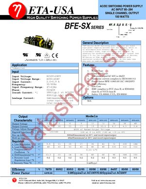 BFE05SX-U datasheet  