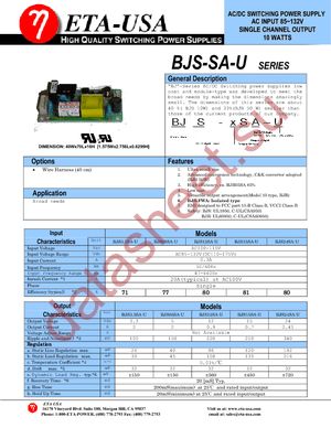 BJS12SA datasheet  