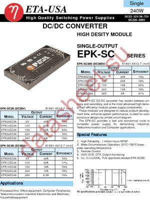 EPK05SC28 datasheet  