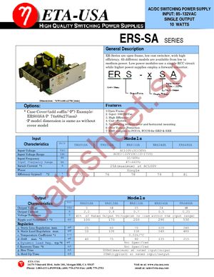 ERS05SA-P datasheet  