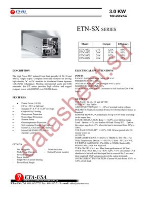 ETN28SX datasheet  