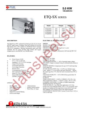 ETQ24SX datasheet  