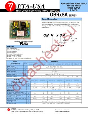 OBR05SA-U datasheet  