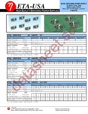 OTQ22WC2448 datasheet  