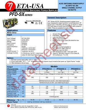 PFD12SX-U datasheet  