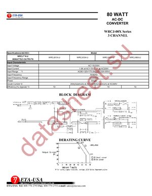 WRCJ03X-U datasheet  