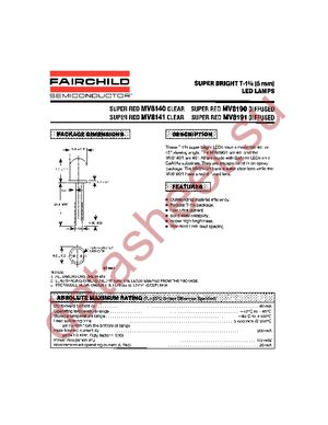 MV8140 datasheet  