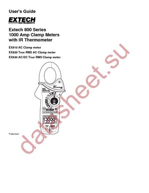 EX820 datasheet  