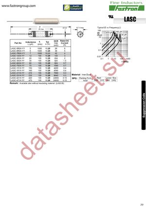 LASC/B-5R0M-01 datasheet  
