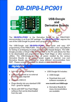 DB-DIP8-LPC901 datasheet  