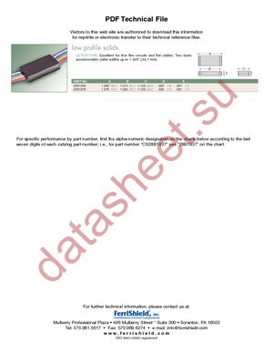 20R1260 datasheet  