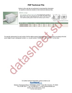 SS20B2034 datasheet  