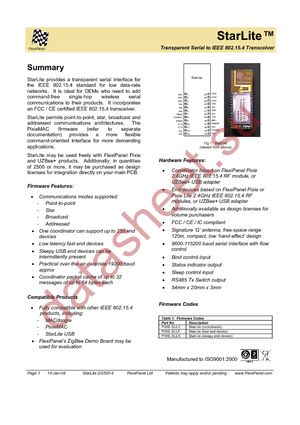 PIXIE-SLLF-DIL datasheet  