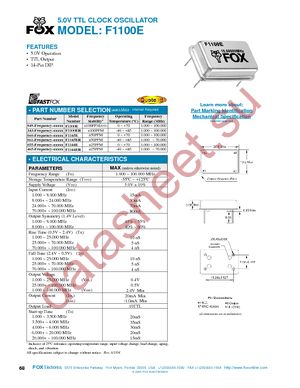F1100E-018 datasheet  