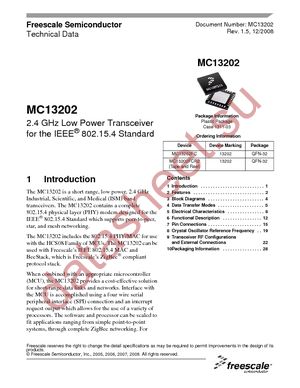 MC13202FC datasheet  