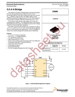 MC33886VW datasheet  