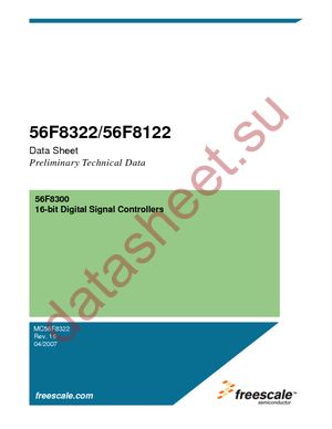 MC56F8122VFAE datasheet  