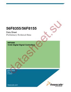 MC56F8355VFGE datasheet  