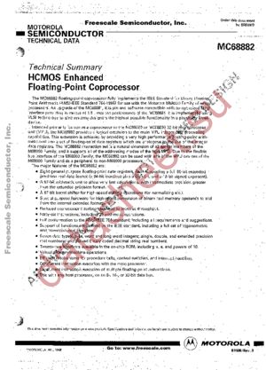 MC68882CEI20A datasheet  