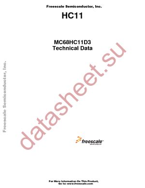 MC68HC11D0CFNE3 datasheet  