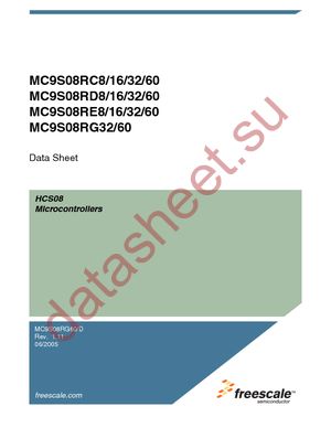 MC9S08RE16FGE datasheet  