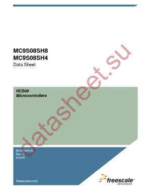 MC9S08SH4CTG datasheet  