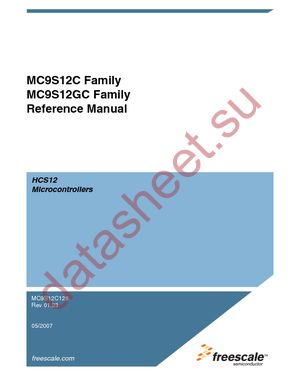 MC9S12C128CFUE datasheet  