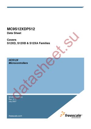MC9S12XA256CAG datasheet  
