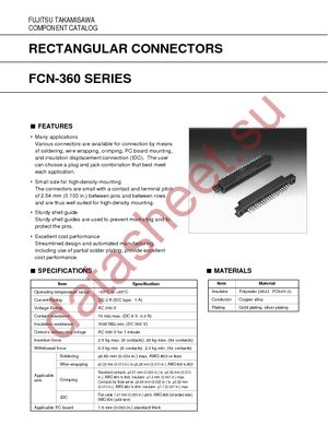 FCN-365P024-AU datasheet  