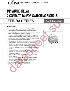 FTR-B3GB003Z-B10 datasheet  