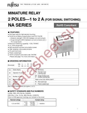 NA-1.5W-K datasheet  