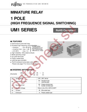 UM1L-12W-K datasheet  