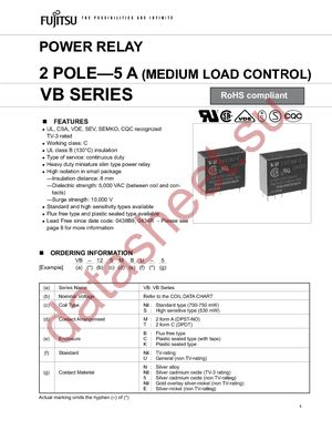 VB-3SMCU-E datasheet  