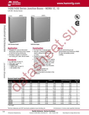 1438B datasheet  