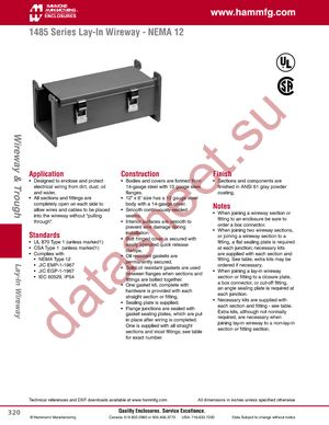 1485B9Q datasheet  