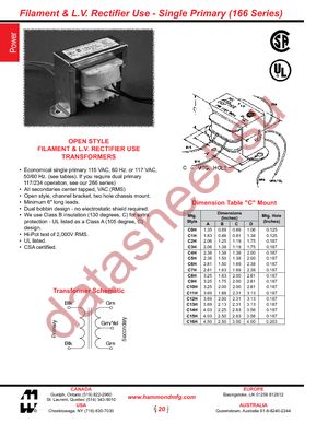 166G2 datasheet  